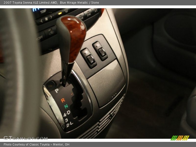 2007 Sienna XLE Limited AWD 5 Speed Automatic Shifter
