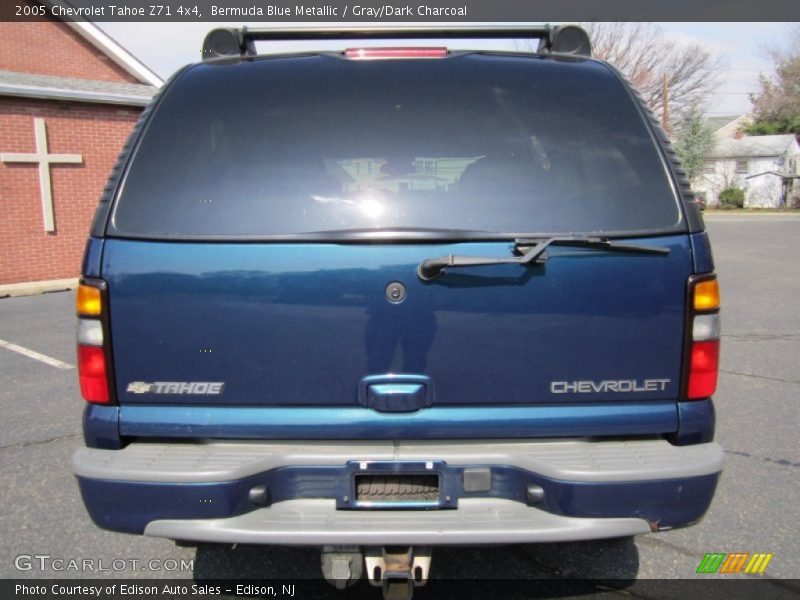 Bermuda Blue Metallic / Gray/Dark Charcoal 2005 Chevrolet Tahoe Z71 4x4