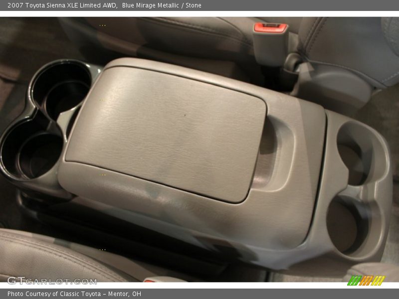 Blue Mirage Metallic / Stone 2007 Toyota Sienna XLE Limited AWD