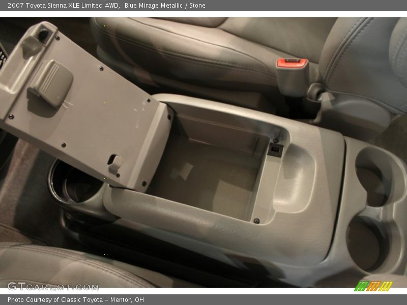 Blue Mirage Metallic / Stone 2007 Toyota Sienna XLE Limited AWD