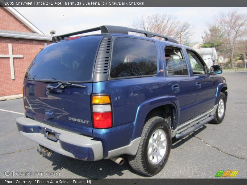 Bermuda Blue Metallic / Gray/Dark Charcoal 2005 Chevrolet Tahoe Z71 4x4