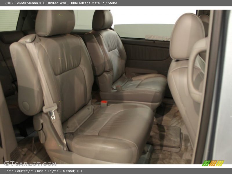 Blue Mirage Metallic / Stone 2007 Toyota Sienna XLE Limited AWD