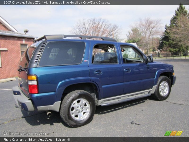 Bermuda Blue Metallic / Gray/Dark Charcoal 2005 Chevrolet Tahoe Z71 4x4