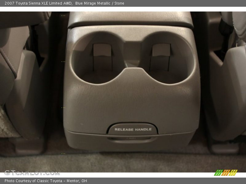 Blue Mirage Metallic / Stone 2007 Toyota Sienna XLE Limited AWD
