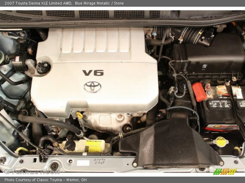  2007 Sienna XLE Limited AWD Engine - 3.5 Liter DOHC 24-Valve VVT V6