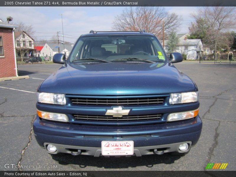 Bermuda Blue Metallic / Gray/Dark Charcoal 2005 Chevrolet Tahoe Z71 4x4