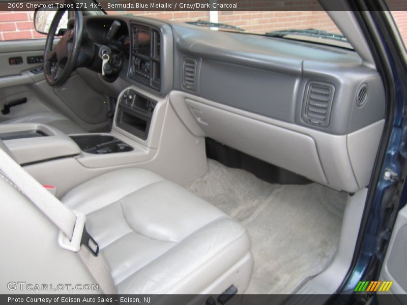 Bermuda Blue Metallic / Gray/Dark Charcoal 2005 Chevrolet Tahoe Z71 4x4