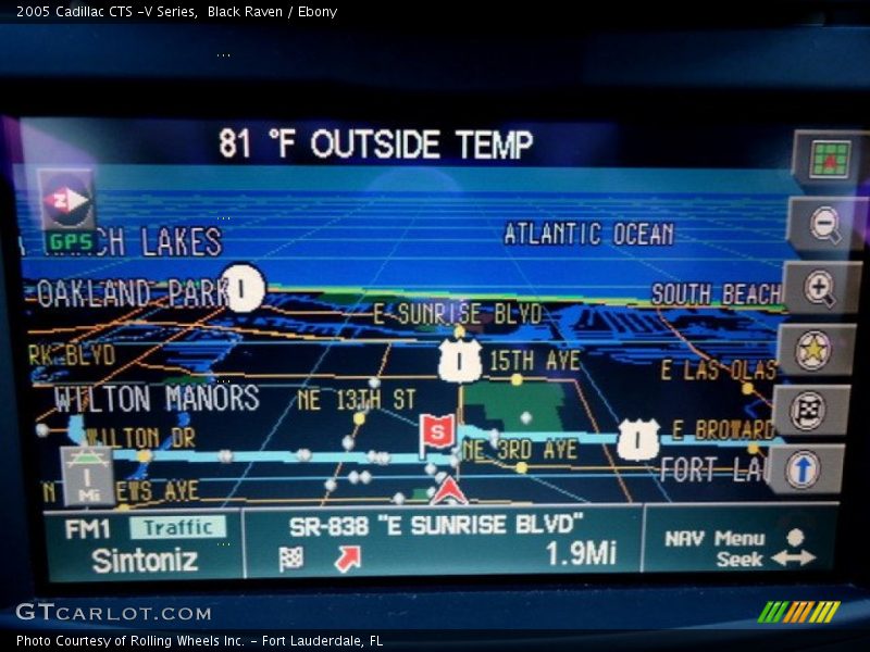 Black Raven / Ebony 2005 Cadillac CTS -V Series