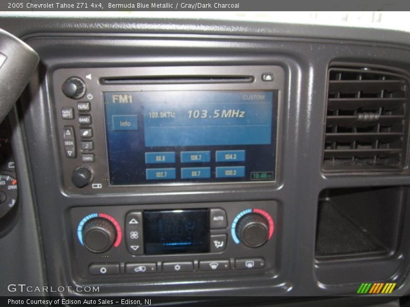 Bermuda Blue Metallic / Gray/Dark Charcoal 2005 Chevrolet Tahoe Z71 4x4