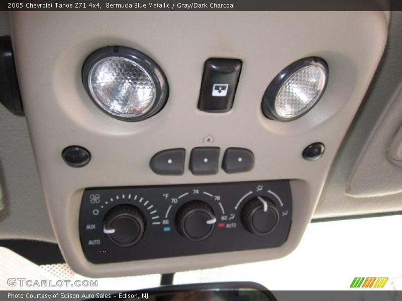 Bermuda Blue Metallic / Gray/Dark Charcoal 2005 Chevrolet Tahoe Z71 4x4