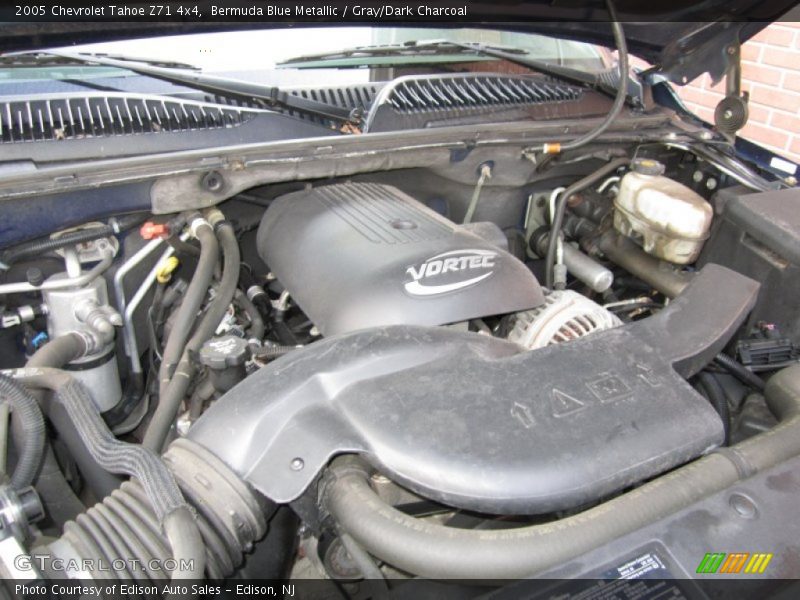 Bermuda Blue Metallic / Gray/Dark Charcoal 2005 Chevrolet Tahoe Z71 4x4