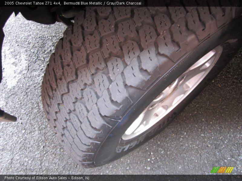 Bermuda Blue Metallic / Gray/Dark Charcoal 2005 Chevrolet Tahoe Z71 4x4