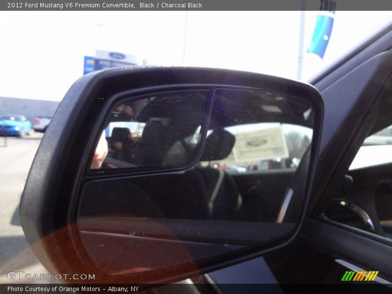Black / Charcoal Black 2012 Ford Mustang V6 Premium Convertible