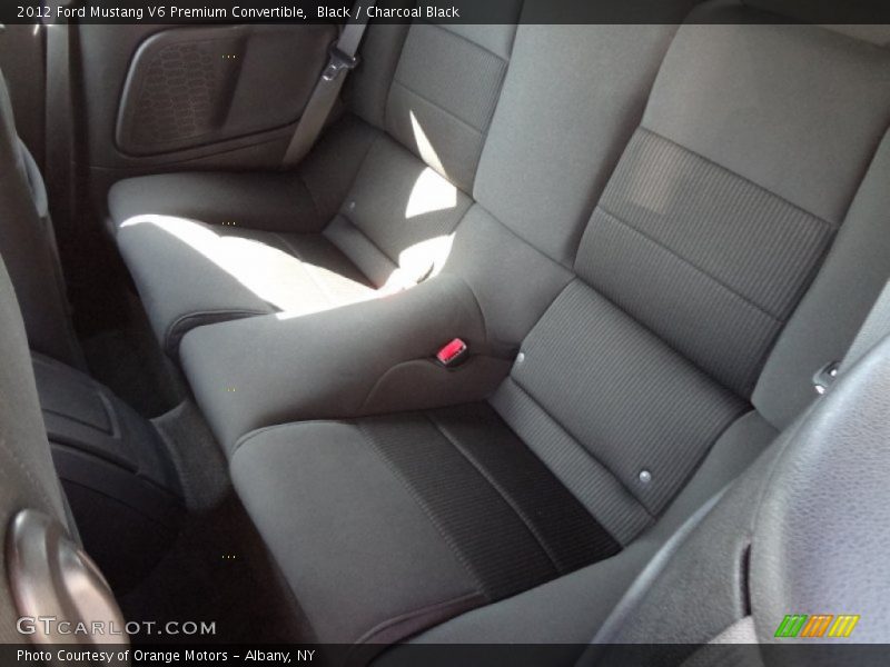 Black / Charcoal Black 2012 Ford Mustang V6 Premium Convertible