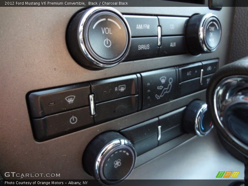 Black / Charcoal Black 2012 Ford Mustang V6 Premium Convertible