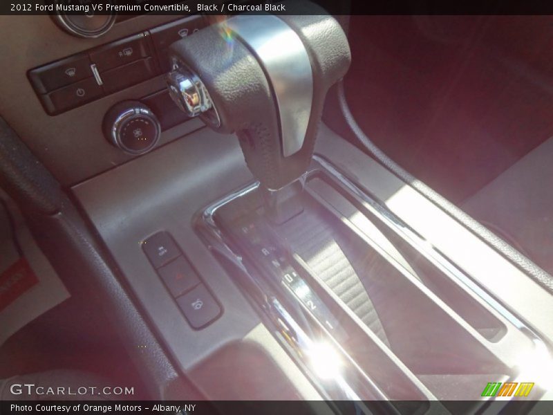 Black / Charcoal Black 2012 Ford Mustang V6 Premium Convertible