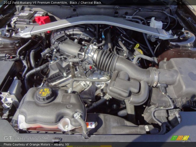 Black / Charcoal Black 2012 Ford Mustang V6 Premium Convertible