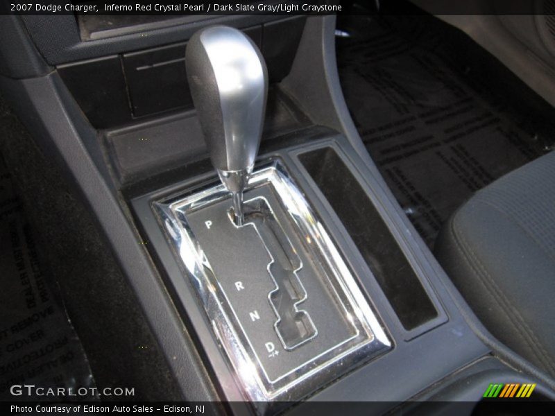 Inferno Red Crystal Pearl / Dark Slate Gray/Light Graystone 2007 Dodge Charger