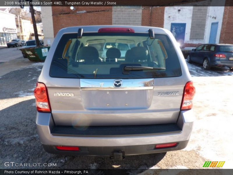 Tungsten Gray Metallic / Stone 2008 Mazda Tribute s Sport 4WD