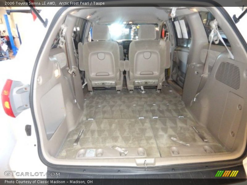 Arctic Frost Pearl / Taupe 2006 Toyota Sienna LE AWD