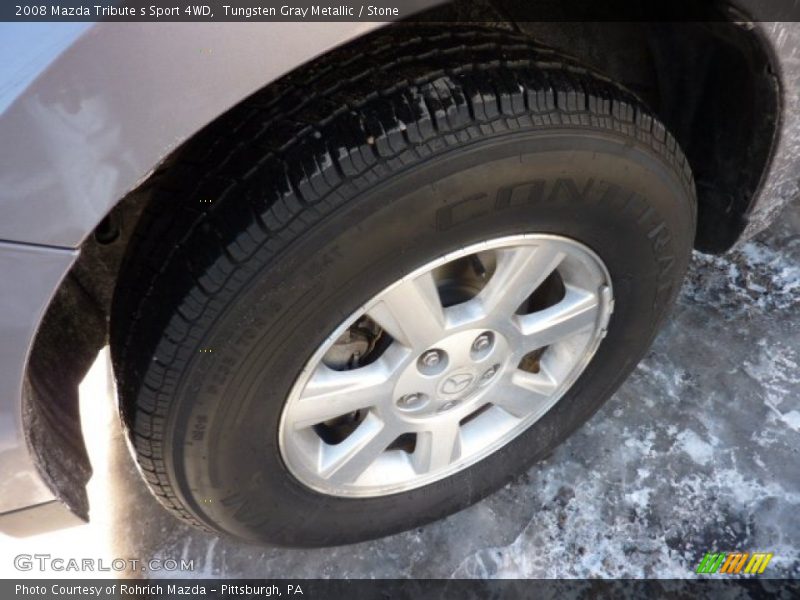 Tungsten Gray Metallic / Stone 2008 Mazda Tribute s Sport 4WD