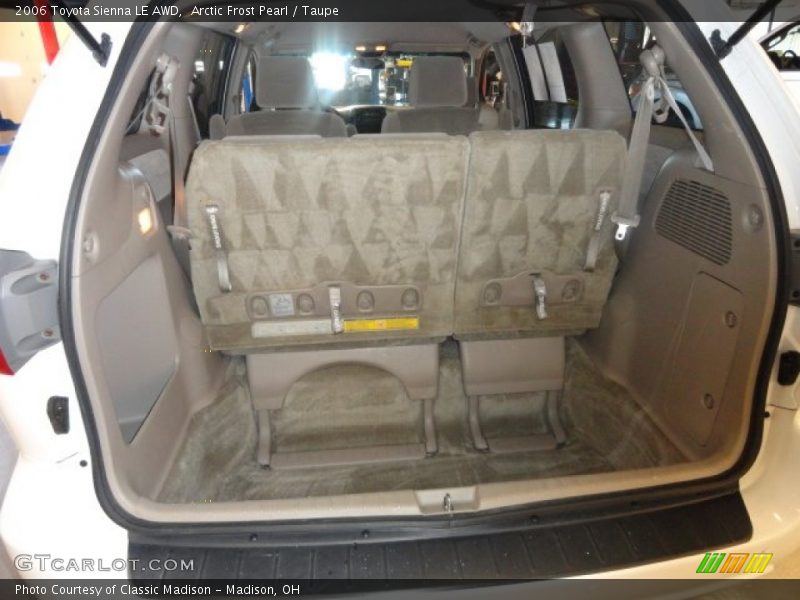 Arctic Frost Pearl / Taupe 2006 Toyota Sienna LE AWD