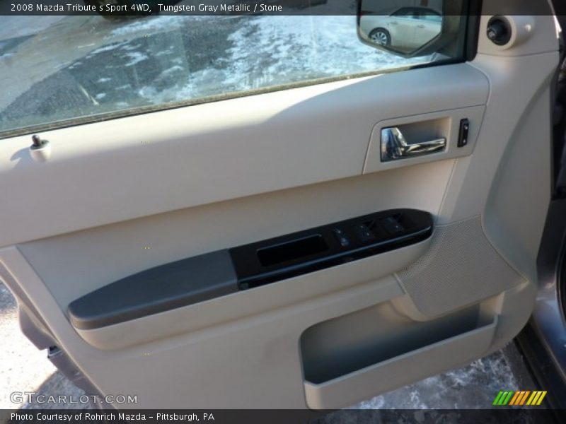 Tungsten Gray Metallic / Stone 2008 Mazda Tribute s Sport 4WD