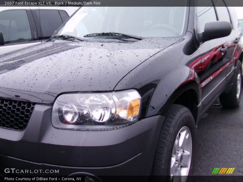 Black / Medium/Dark Flint 2007 Ford Escape XLT V6