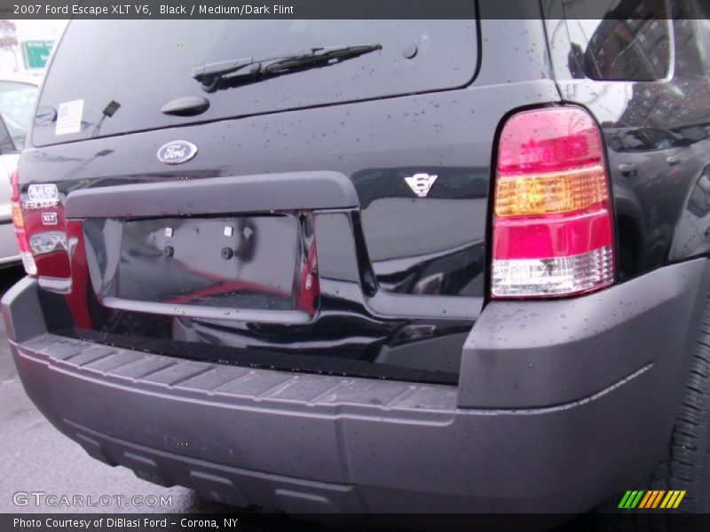 Black / Medium/Dark Flint 2007 Ford Escape XLT V6