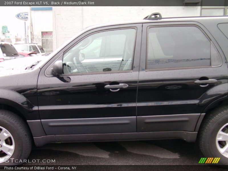 Black / Medium/Dark Flint 2007 Ford Escape XLT V6