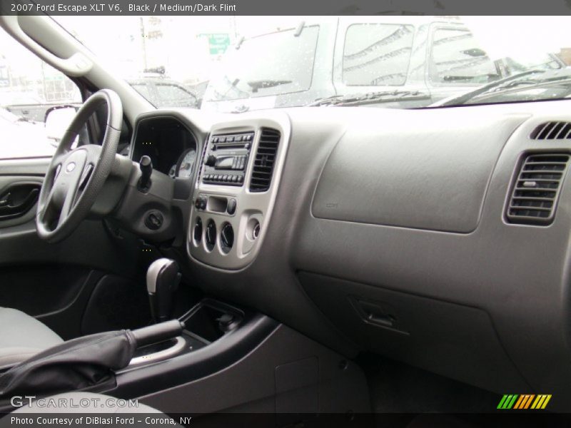 Black / Medium/Dark Flint 2007 Ford Escape XLT V6