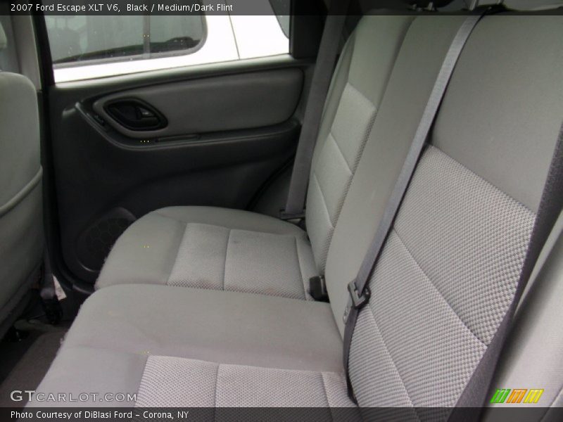 Black / Medium/Dark Flint 2007 Ford Escape XLT V6