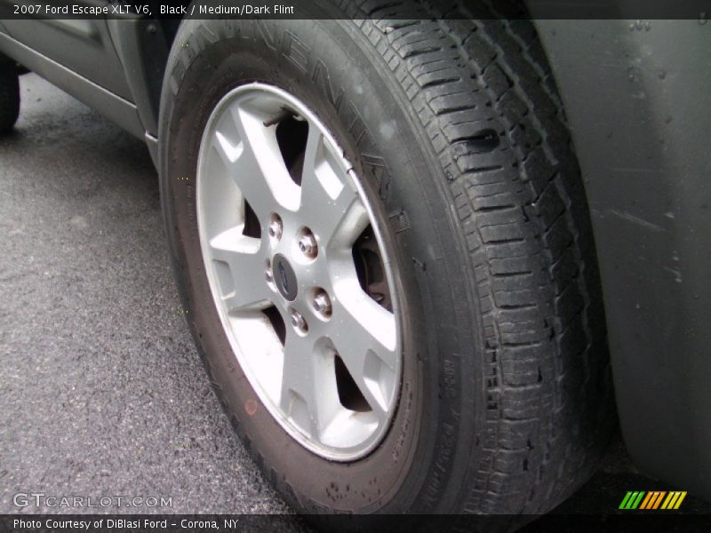 Black / Medium/Dark Flint 2007 Ford Escape XLT V6
