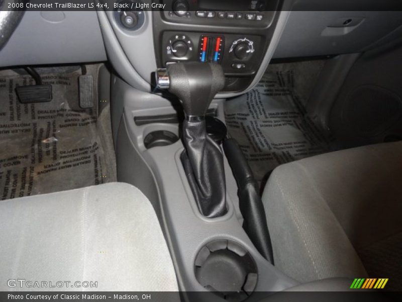 Black / Light Gray 2008 Chevrolet TrailBlazer LS 4x4