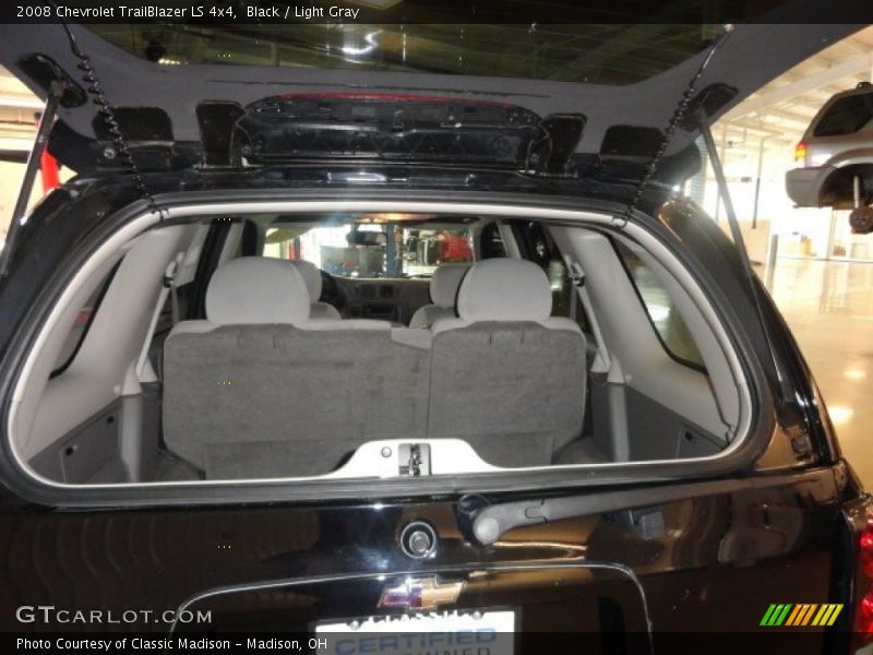 Black / Light Gray 2008 Chevrolet TrailBlazer LS 4x4