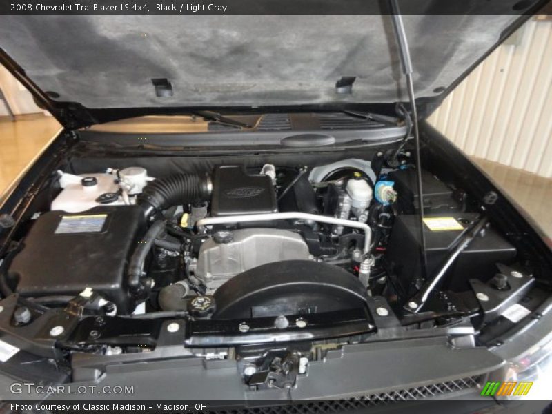 Black / Light Gray 2008 Chevrolet TrailBlazer LS 4x4
