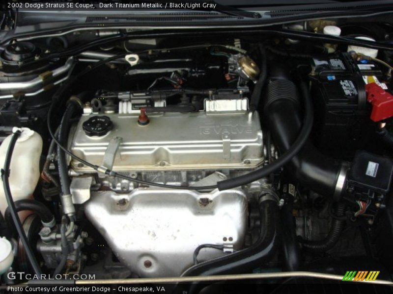  2002 Stratus SE Coupe Engine - 2.4 Liter DOHC 16-Valve 4 Cylinder