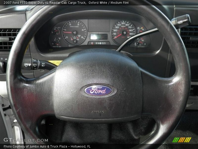  2007 F550 Super Duty XL Regular Cab Cargo Truck Steering Wheel