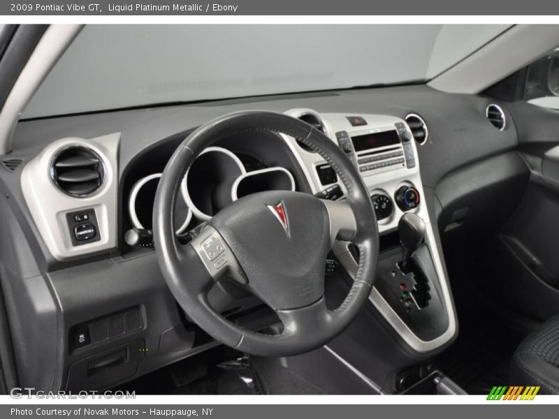  2009 Vibe GT Ebony Interior