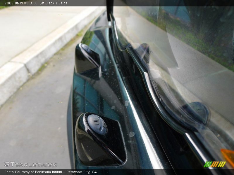 Jet Black / Beige 2003 BMW X5 3.0i