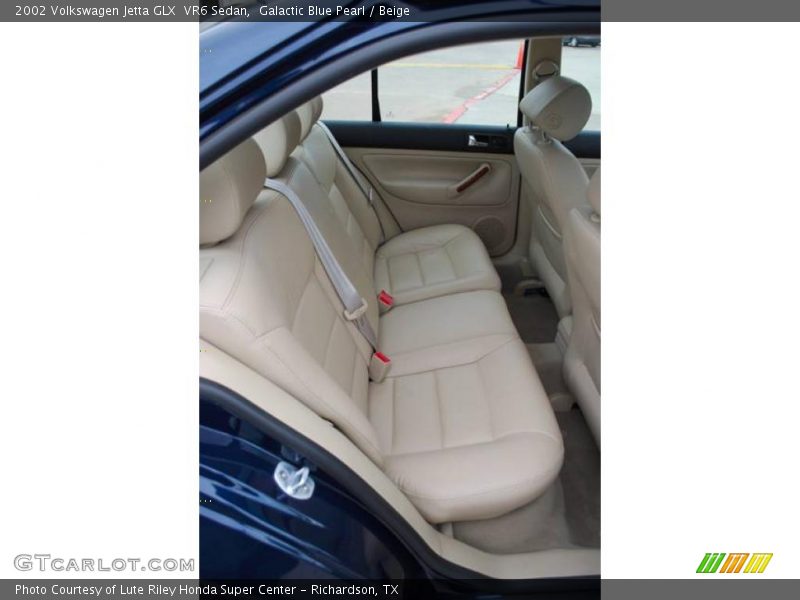 Galactic Blue Pearl / Beige 2002 Volkswagen Jetta GLX  VR6 Sedan