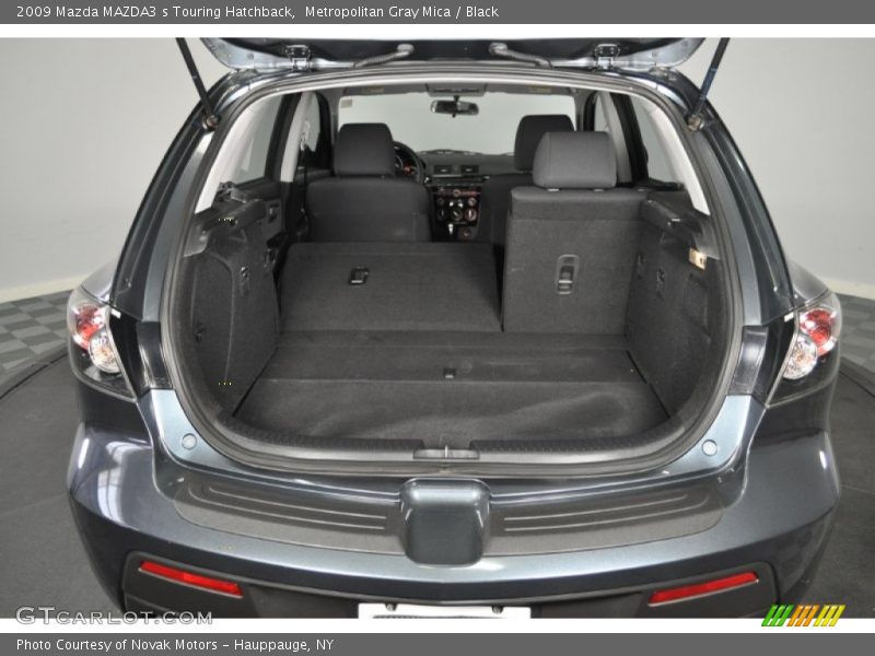 Metropolitan Gray Mica / Black 2009 Mazda MAZDA3 s Touring Hatchback