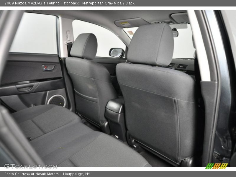 Metropolitan Gray Mica / Black 2009 Mazda MAZDA3 s Touring Hatchback
