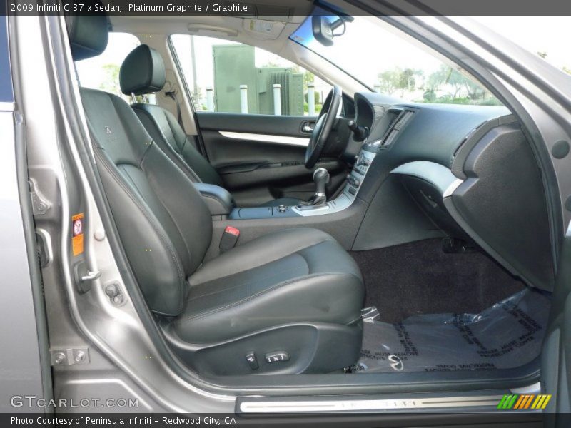 Platinum Graphite / Graphite 2009 Infiniti G 37 x Sedan
