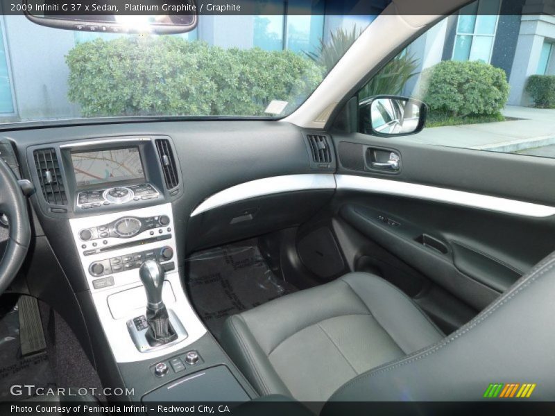 Platinum Graphite / Graphite 2009 Infiniti G 37 x Sedan