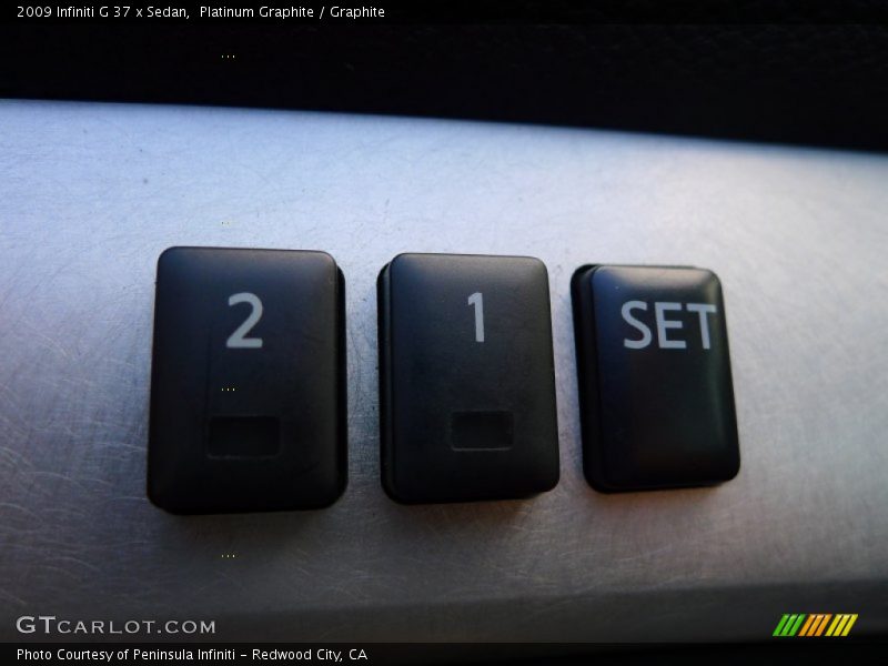 Platinum Graphite / Graphite 2009 Infiniti G 37 x Sedan