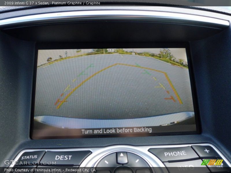 Platinum Graphite / Graphite 2009 Infiniti G 37 x Sedan