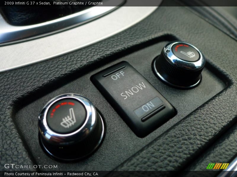 Platinum Graphite / Graphite 2009 Infiniti G 37 x Sedan