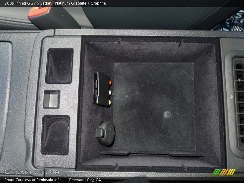 Platinum Graphite / Graphite 2009 Infiniti G 37 x Sedan