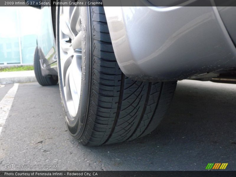Platinum Graphite / Graphite 2009 Infiniti G 37 x Sedan